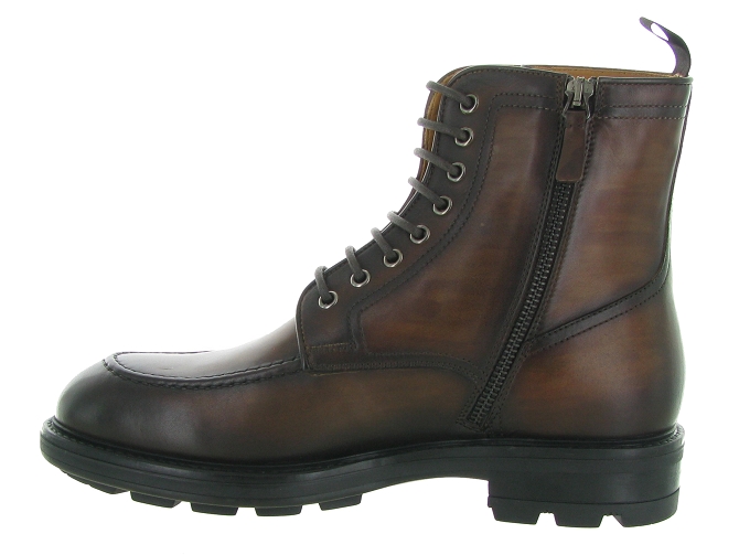 bottines et boots - Casual  - homme - Cuir - Marron - Magnanni6300701_4