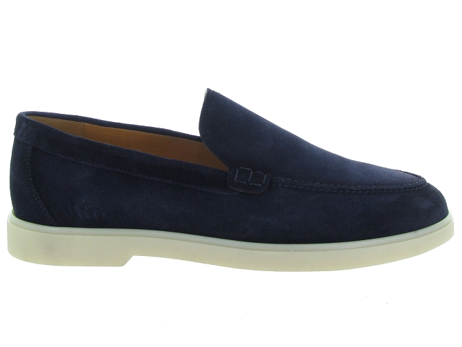 mocassins - Elégant - homme - Nubuck - Bleu - Magnanni6300901_2