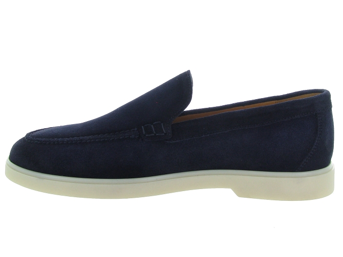 mocassins - Elégant - homme - Nubuck - Bleu - Magnanni6300901_4