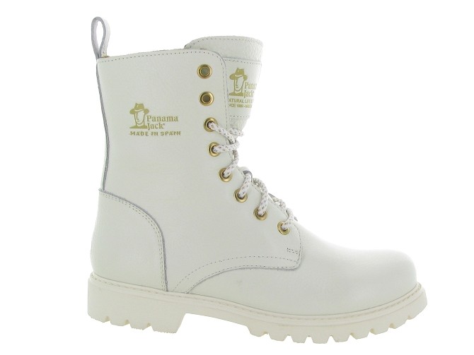 apres ski bottes fourrees - Chaussure neige - femme - Cuir - Argent - Panama jack6301601_2