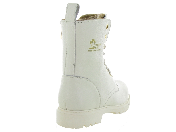 apres ski bottes fourrees - Chaussure neige - femme - Cuir - Argent - Panama jack6301601_5