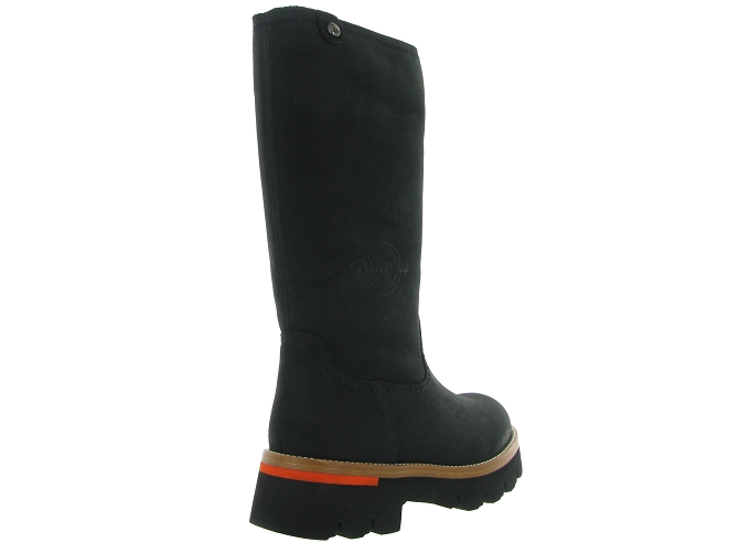 apres ski bottes fourrees - Botte de neige - femme - Nubuck - Noir - Panama jack6301901_5