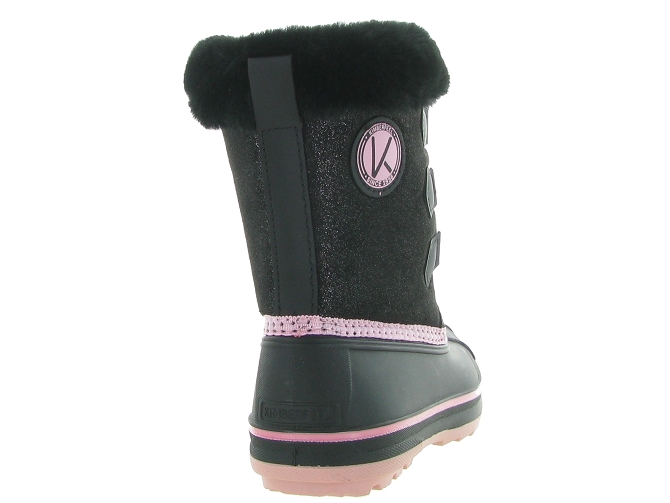 apres ski bottes fourrees -  - junior fille - Synthétique - Noir - Kimberfeel6304101_5