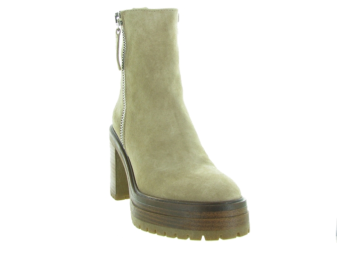 bottines et boots - Casual - femme - Nubuck - Beige - Alpe6305002_3