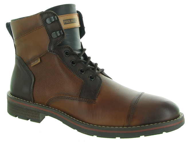 bottines et boots - Casual  - homme - Cuir - Marron - Pikolinos