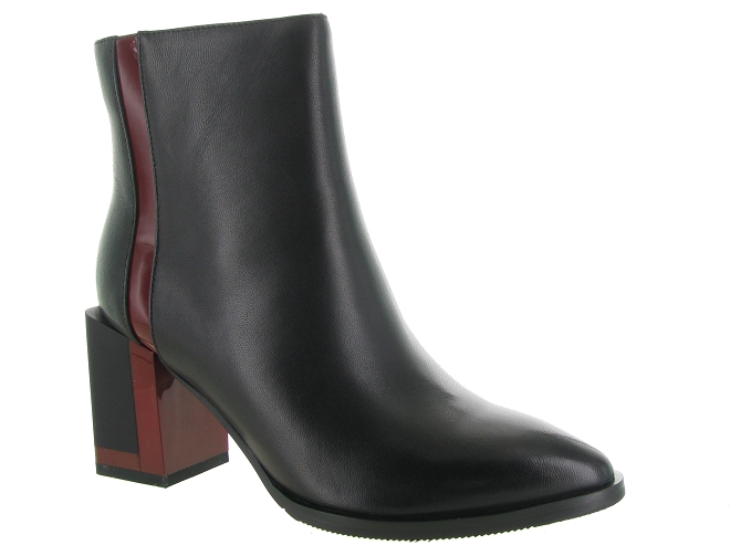 bottines et boots - Classique & Chic - femme - Cuir - Noir - Metamorf ose