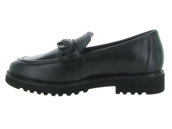 mocassins - Compensé - femme - Cuir - Noir - Mephisto6310401_4