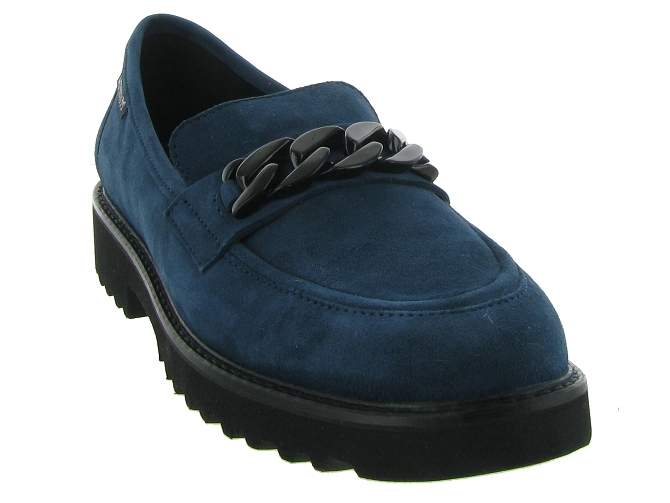 mocassins - Compensé - femme - Cuir - Bleu - Mephisto6310402_3