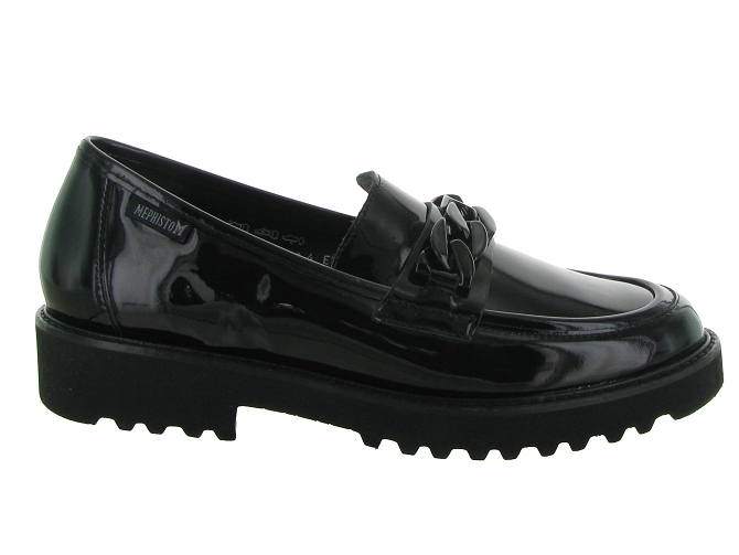 mocassins - Compensé - femme - Cuir - Noir - Mephisto6310403_2