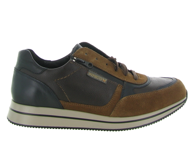 chaussures a lacets - Confort et décontracté - homme - Cuir - Marron - Mephisto6310901_2