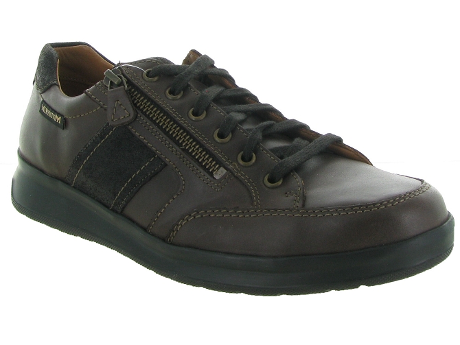 chaussures a lacets - Confort et décontracté - homme - Cuir - Marron - Mephisto