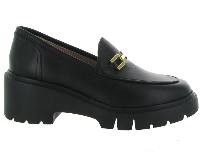 mocassins - Elégant - femme - Cuir - Noir - Unisa6313301_2