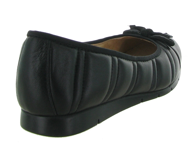 ballerines - Ballerine plate - femme - Cuir - Noir - Unisa6313401_5