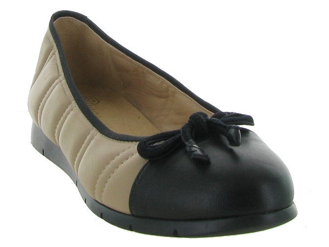 ballerines - Ballerine plate - femme - Cuir - Beige - Unisa6313402_3