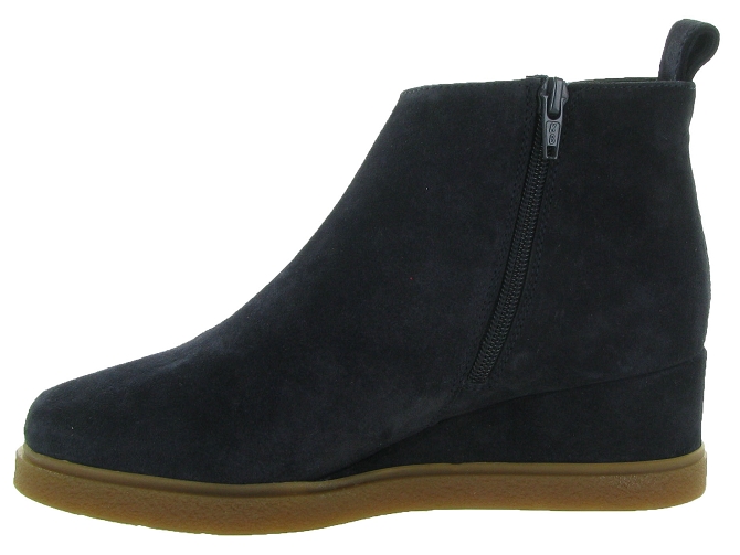 bottines et boots - Classique & Chic - femme - Nubuck - Bleu - Unisa6313701_4