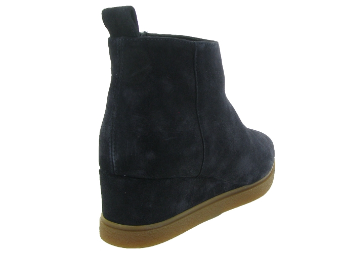 bottines et boots - Classique & Chic - femme - Nubuck - Bleu - Unisa6313701_5