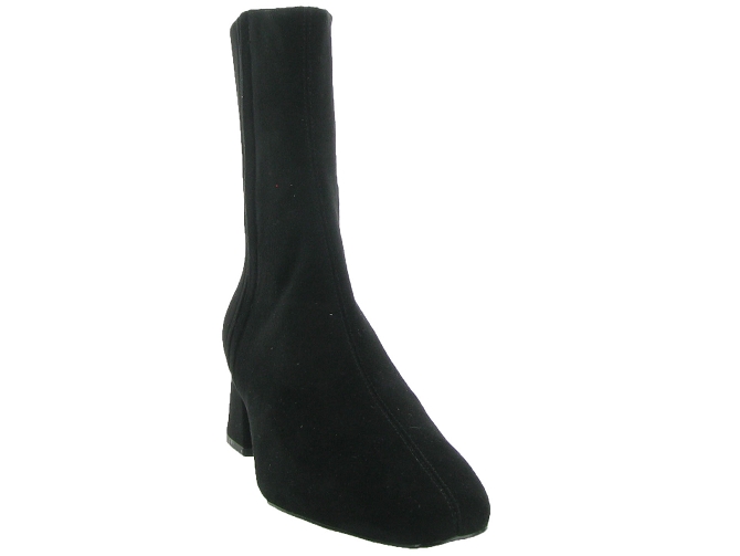 bottines et boots - Classique & Chic - femme - Nubuck - Noir - Unisa6313901_3