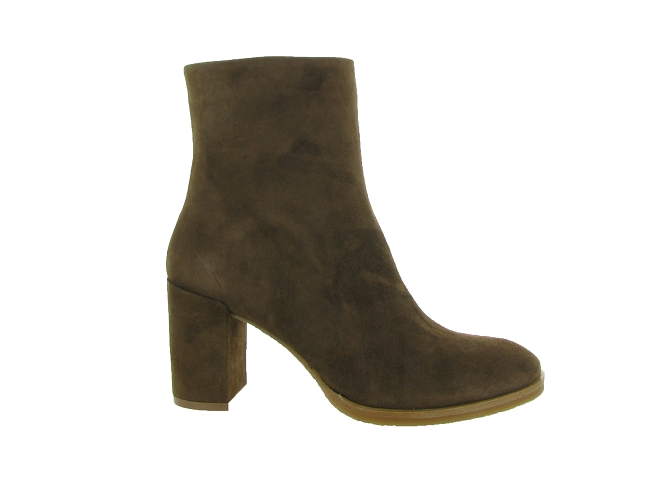 bottines et boots - Classique & Chic - femme - Nubuck - Marron - Julie dee6314701_2