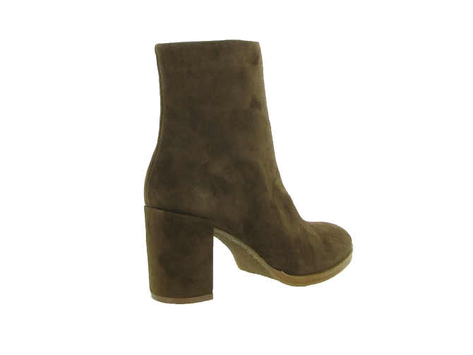 bottines et boots - Classique & Chic - femme - Nubuck - Marron - Julie dee6314701_5