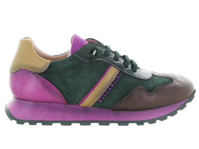 baskets et sneakers - Confort - femme - Synthétique - Vert - Hispanitas6315401_2