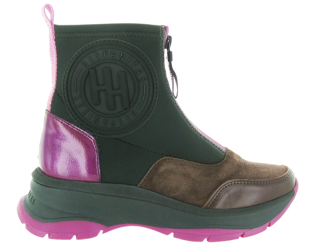 bottines et boots - Casual - femme - Synthétique - Vert - Hispanitas6315501_2