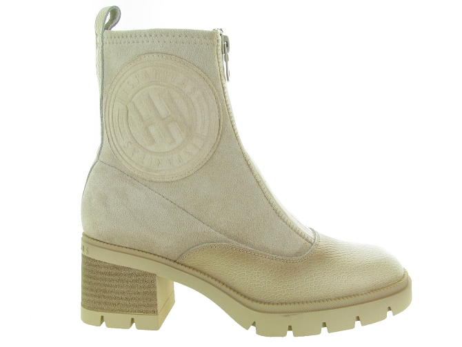 bottines et boots - Casual - femme - Cuir - Beige - Hispanitas6315601_2