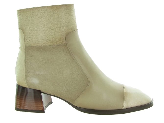 bottines et boots - Classique & Chic - femme - Cuir - Beige - Hispanitas6316001_2