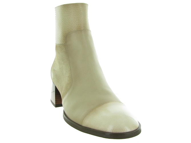 bottines et boots - Classique & Chic - femme - Cuir - Beige - Hispanitas6316001_3