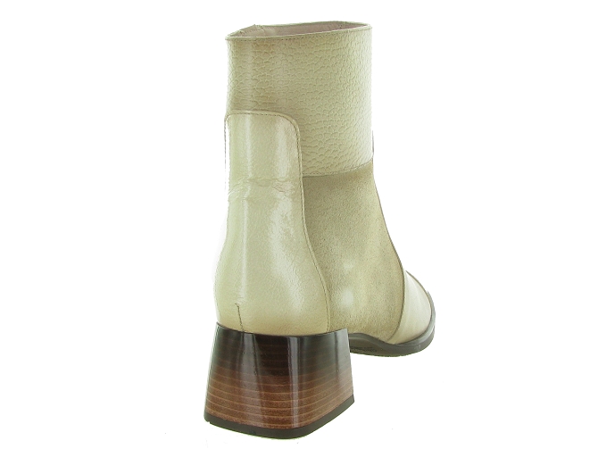 bottines et boots - Classique & Chic - femme - Cuir - Beige - Hispanitas6316001_5