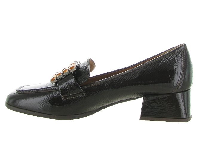 mocassins - Elégant - femme - Cuir - Marron - Julie dee6316501_4