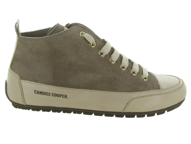 chaussures a lacets - Lacets détente - femme - Cuir - Gris - Candice cooper6317002_2