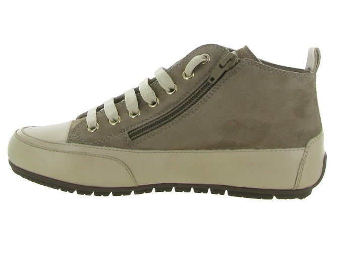 chaussures a lacets - Lacets détente - femme - Cuir - Gris - Candice cooper6317002_4