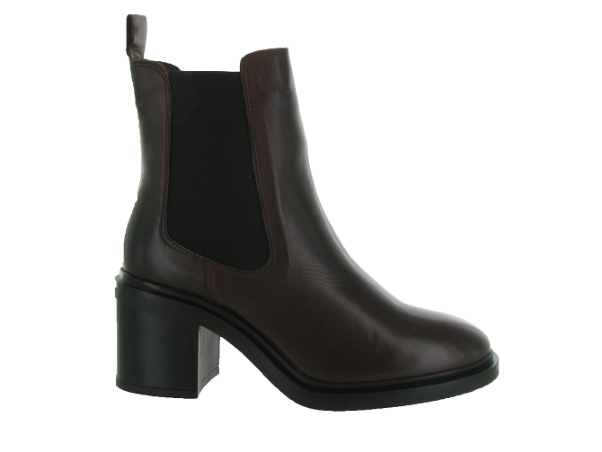 bottines et boots - Chelsea - femme - Cuir - Marron - Creator6317702_2