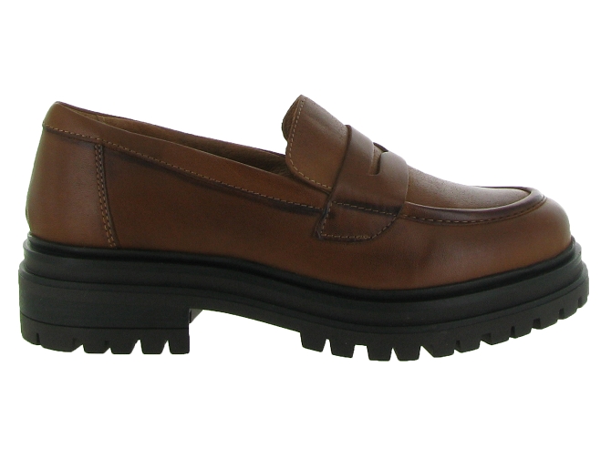 mocassins - Elégant - femme - Cuir - Marron - Creator6318001_2