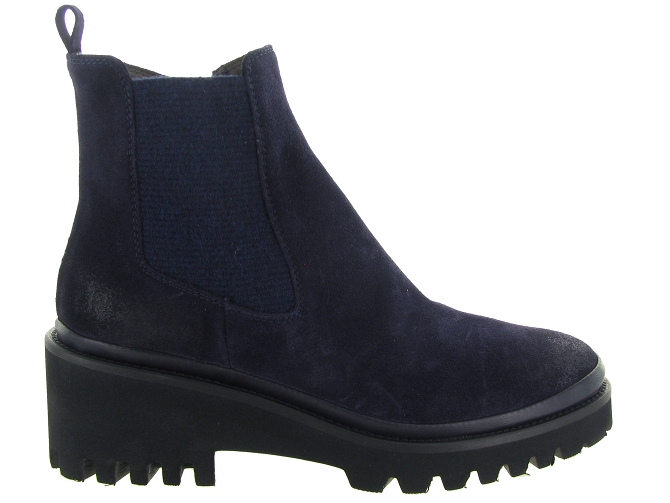 bottines et boots - Casual - femme - Cuir - Bleu - Xsa6318301_2