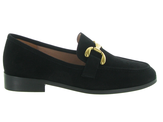 mocassins - Elégant - femme - Nubuck - Noir - Bibi lou6319302_2