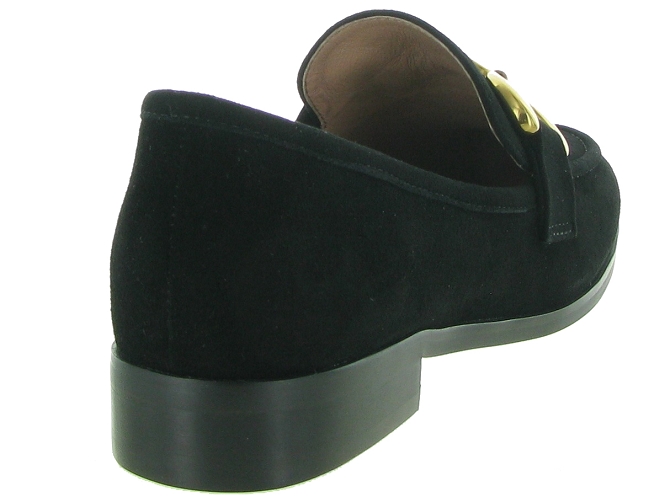 mocassins - Elégant - femme - Nubuck - Noir - Bibi lou6319302_5