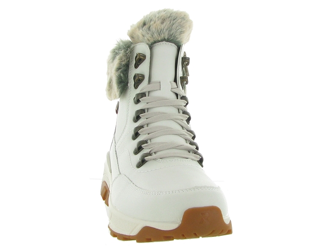 apres ski bottes fourrees - Botte de neige - femme - Cuir - Blanc - Rieker r evolution6321401_3