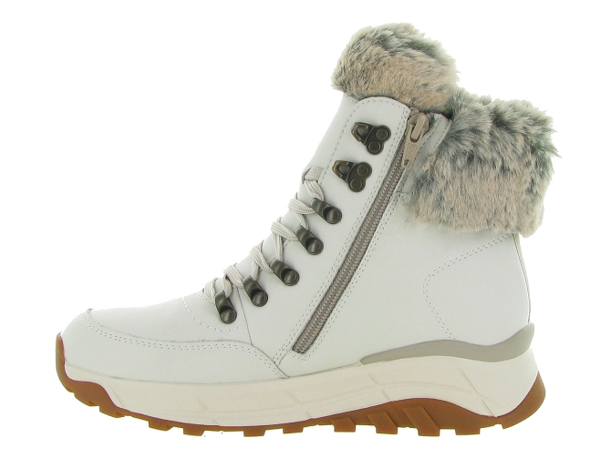 apres ski bottes fourrees - Botte de neige - femme - Cuir - Blanc - Rieker r evolution6321401_4