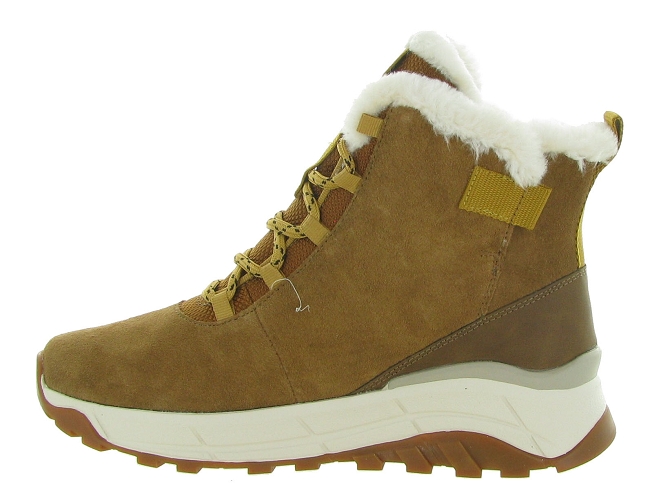 apres ski bottes fourrees - Botte de neige - femme - Cuir - Camel - Rieker r evolution6321501_4