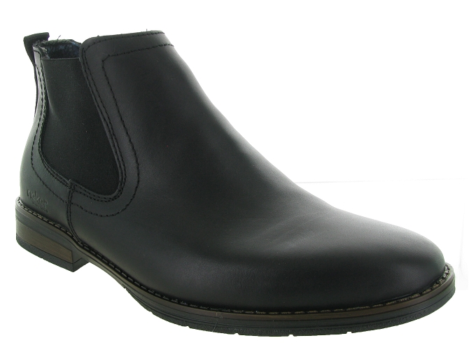 bottines et boots - Casual  - homme - Cuir - Noir - Rieker