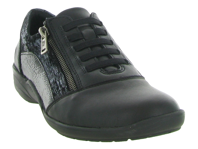 baskets et sneakers - Confort - femme - Cuir - Noir - Remonte6323801_3