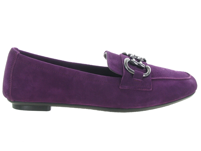 mocassins - Elégant - femme - Nubuck - Violet - Reqins6324901_2