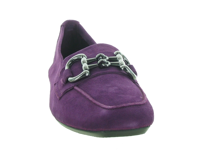 mocassins - Elégant - femme - Nubuck - Violet - Reqins6324901_3