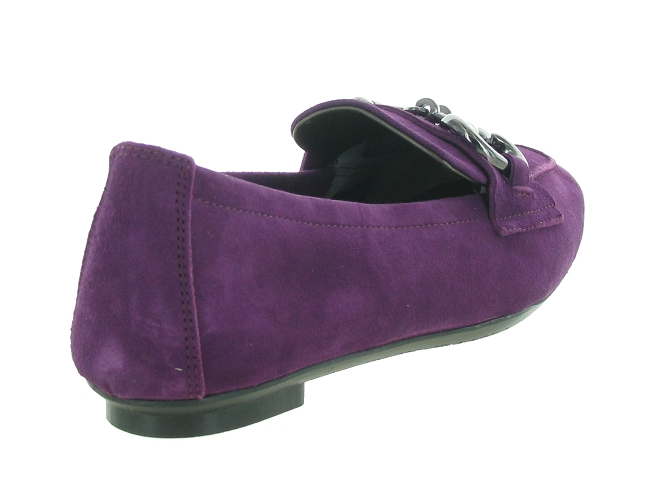 mocassins - Elégant - femme - Nubuck - Violet - Reqins6324901_5