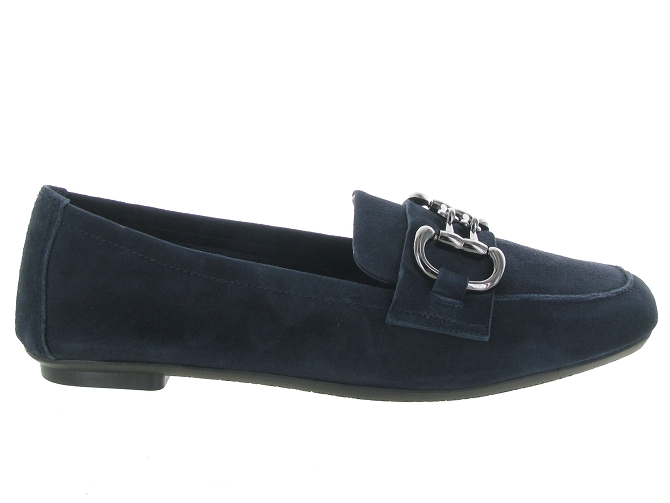 mocassins - Elégant - femme - Nubuck - Bleu - Reqins6324903_2