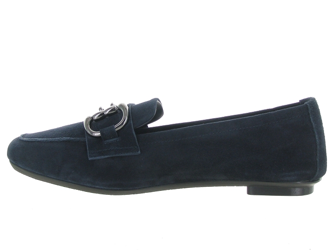 mocassins - Elégant - femme - Nubuck - Bleu - Reqins6324903_4