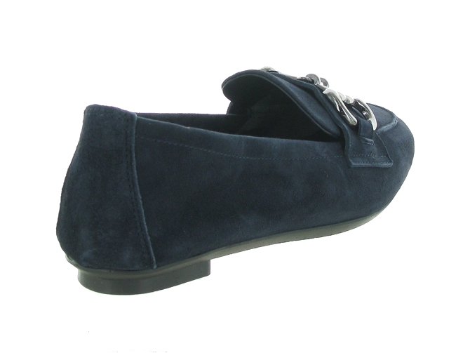 mocassins - Elégant - femme - Nubuck - Bleu - Reqins6324903_5