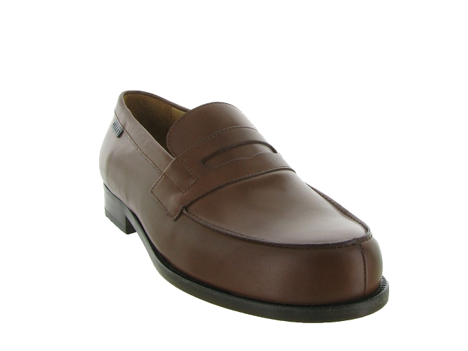 mocassins - Elégant - homme - Cuir - Marron - Pellet6325502_3