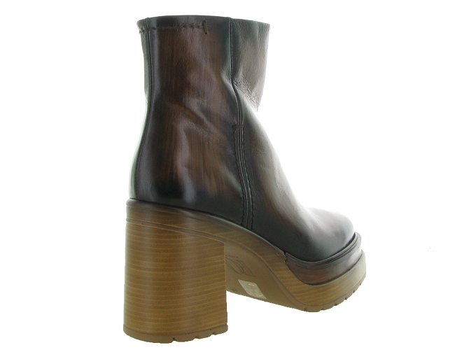 bottines et boots - Classique & Chic - femme - Cuir - Marron - Pons quintana6326601_5